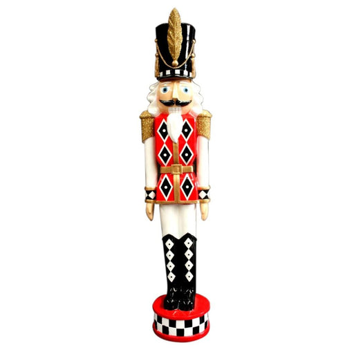 Ronis Nutcracker 100cm Red Black and White