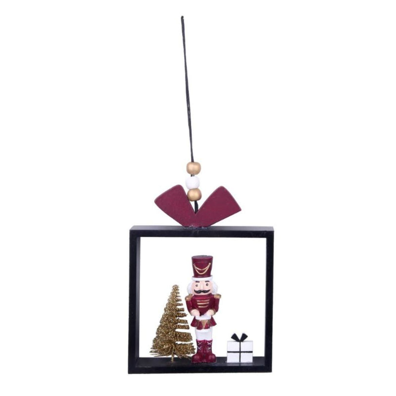 Ronis Nutcracker Hanging Tree Decoration 10x2.5x13cm