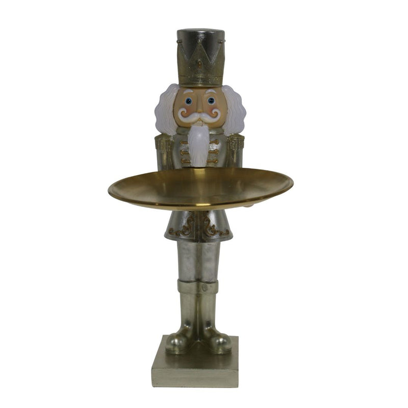 Ronis Nutcracker Plate Hold 35cm Gold