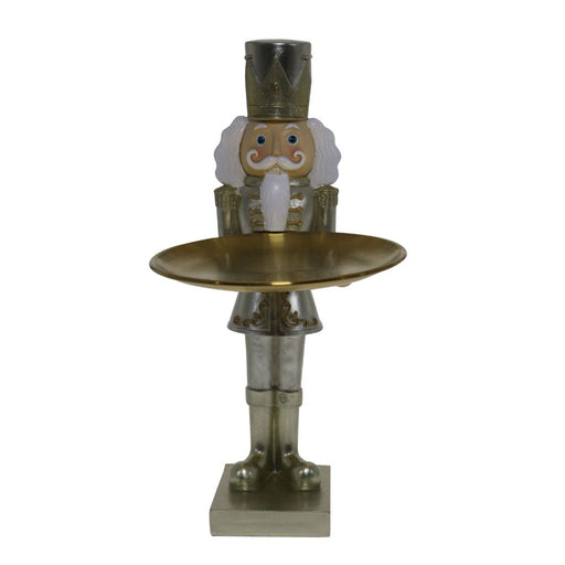 Ronis Nutcracker Plate Hold 35cm Gold