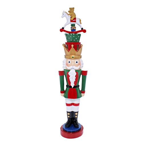 Ronis Nutcracker Rocking Horse Stack 50cm