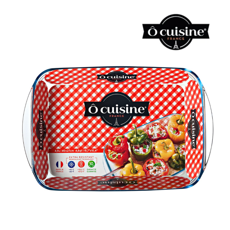 OCuisine Rectangular Roaster 40x27cm-4.5L 