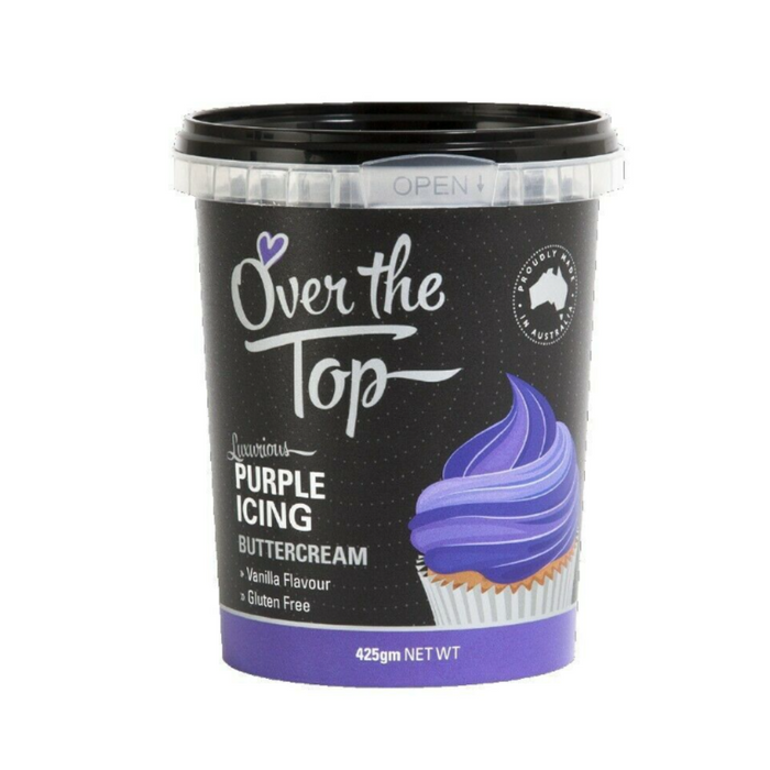 Over The Top Buttercream - Purple 425g