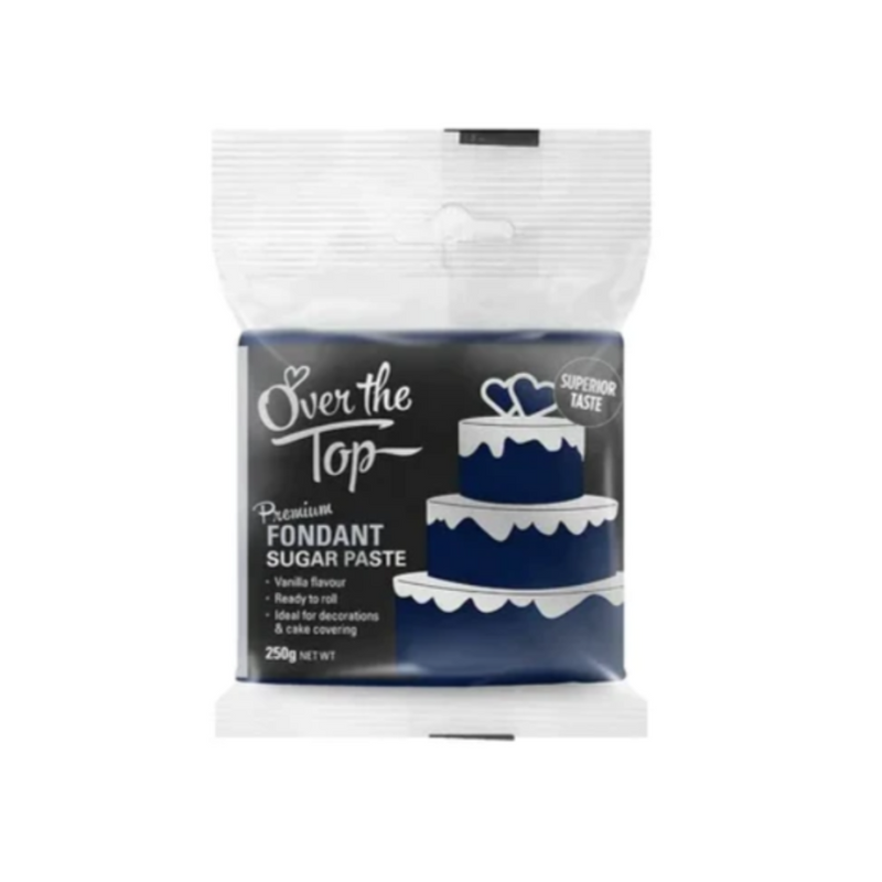 Over the Top Navy Blue Premium Fondant 250gm