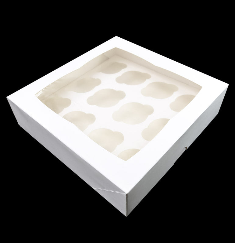 Papyrus Hangsell Cupcake Box With Pvc Window (Holds 12 Cupcakes)
