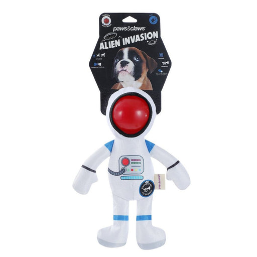 Paws Claws Alien Invasion Astronaut Pet Toy