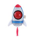 Paws Claws Alien Invasion Rocket Ship Pet Toy