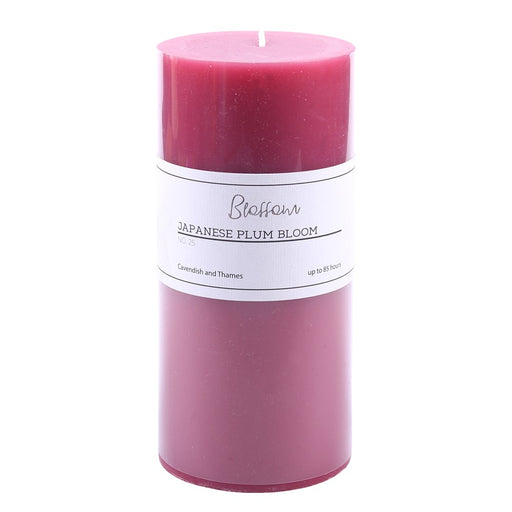 Pillar Candle Blossom - Japanese Plum Blood 7x15cm