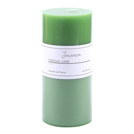 Pillar Candle Jamaica - Tropical Lime 7x15cm