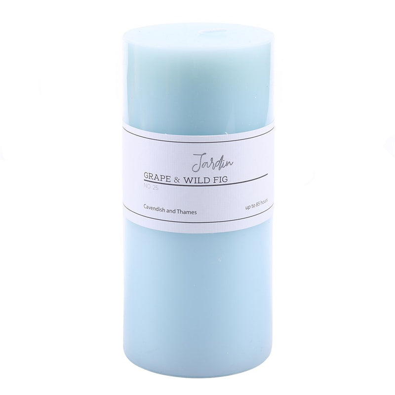 Pillar Candle Jardin - Grape and Wild Fig 7x15cm