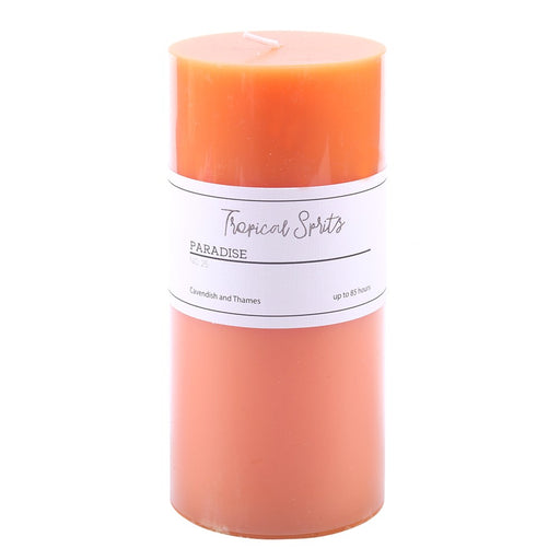 Pillar Candle Tropical - Spritz Paradise 7x15cm