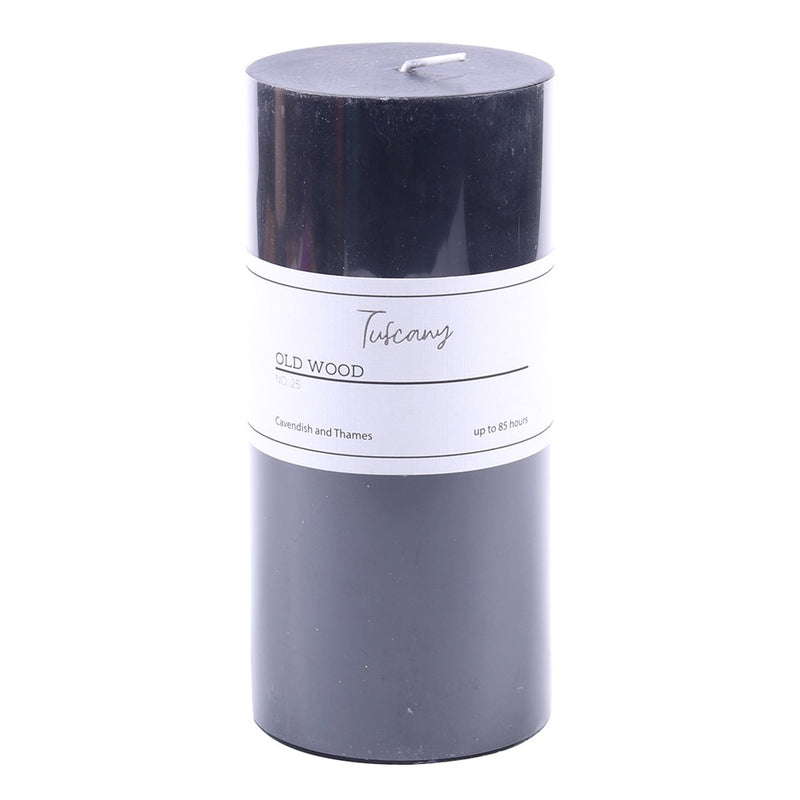 Pillar Candle Tuscany - Old Wood 7x15cm