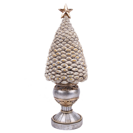 Ronis Pinecone Polyresin 13x34.5cm
