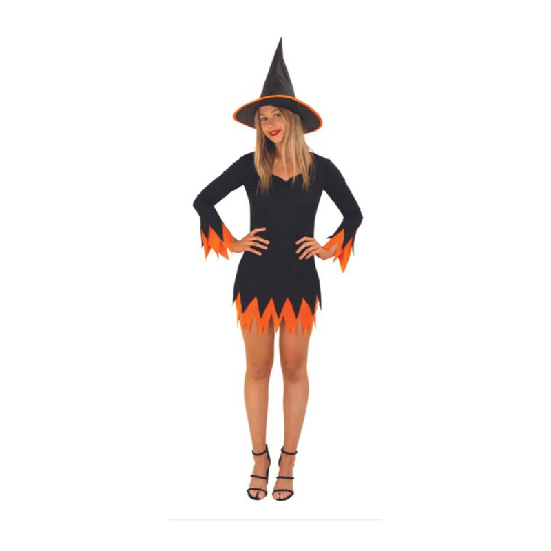 RONIS Pretty Witch Ladies Basic Costume