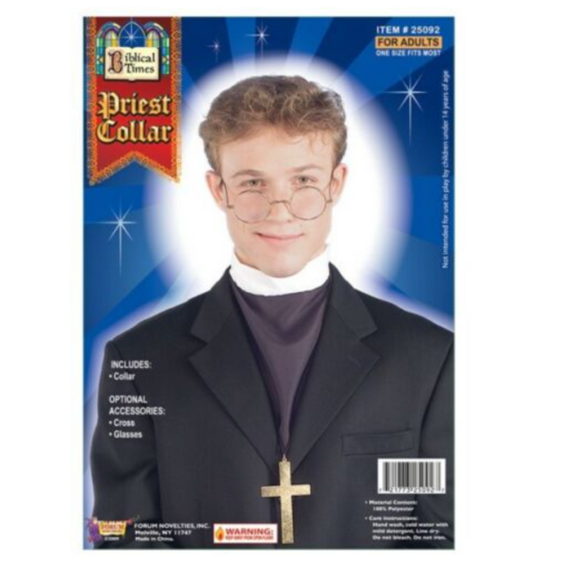 Priest Collar Costume
