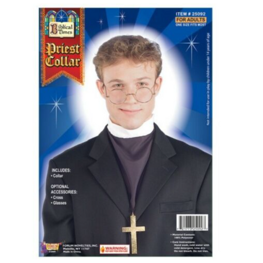 Priest Collar Costume