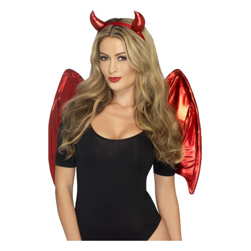 RONIS Red Devil Dress Up Kit Ladies