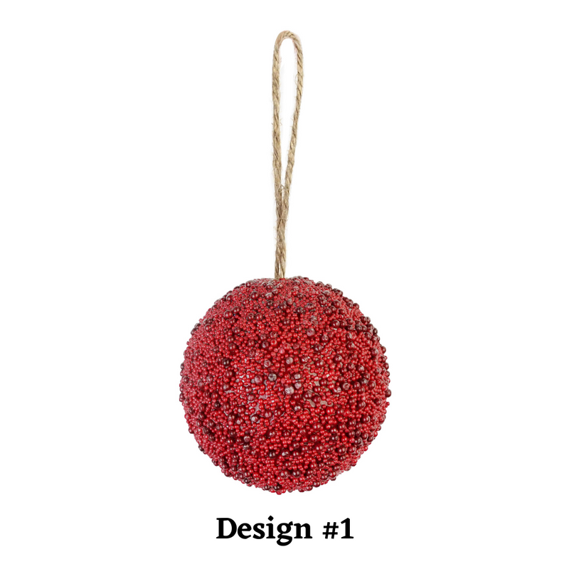 Red Mini Berry Bauble 10cm