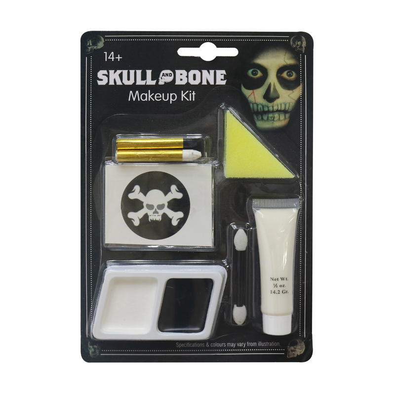 RONIS Scary Skull and Bone Makeup Set
