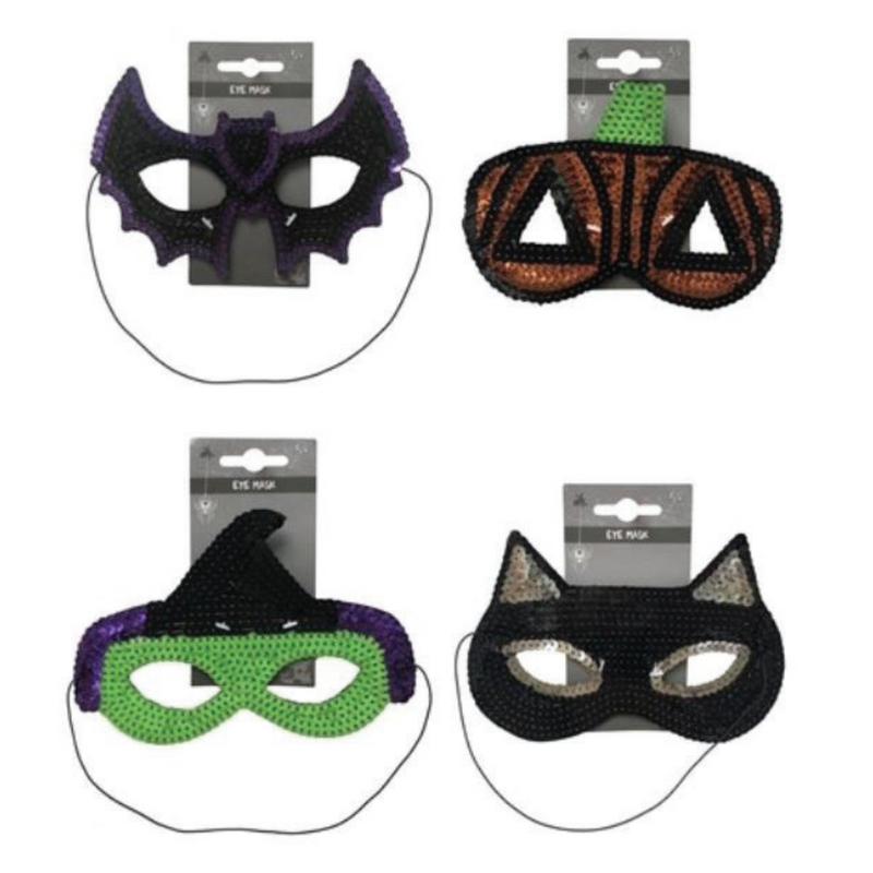 RONIS SEQUIN EYE MASK KIDS ASSORTED
