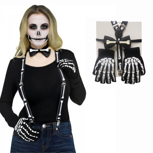 Skeleton Dress Up Kit Adults