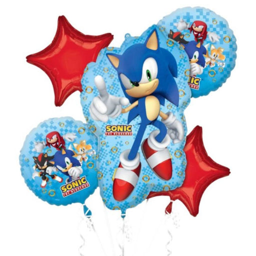 Sonic The Hedgehog 2 Bouquet Balloon 5pc