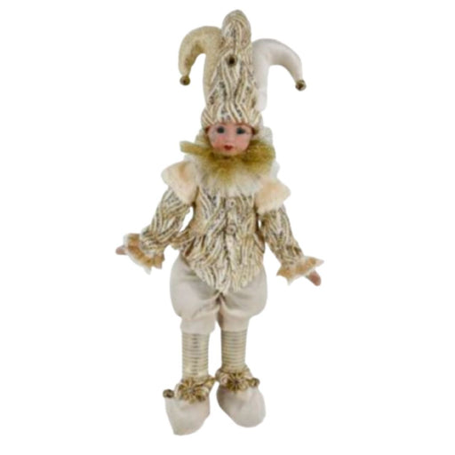 RONIS STANDING JESTER MUSICAL MOVEMENT 43CM GOLD