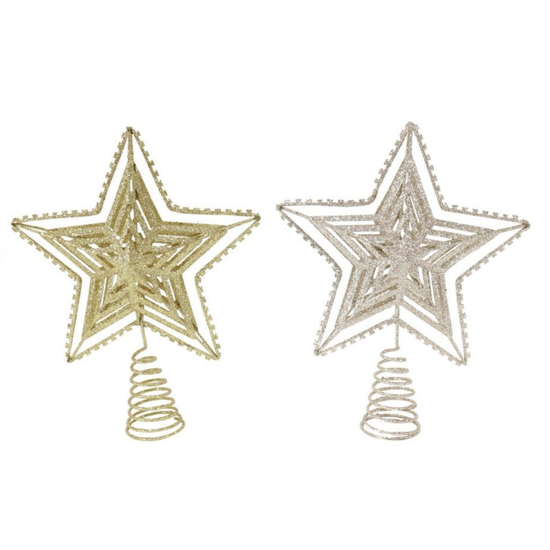RONIS STAR TOPPER GLITTER 25CM ASST.