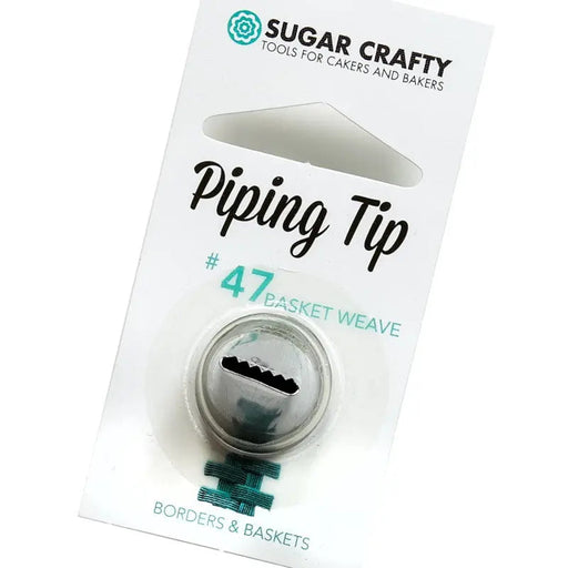 Sugar Crafty Basket Weave Icing Tip 47