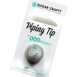 Sugar Crafty Round Icing Tip 000
