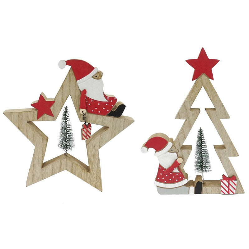 Ronis Table Block Tree and Star Assorted