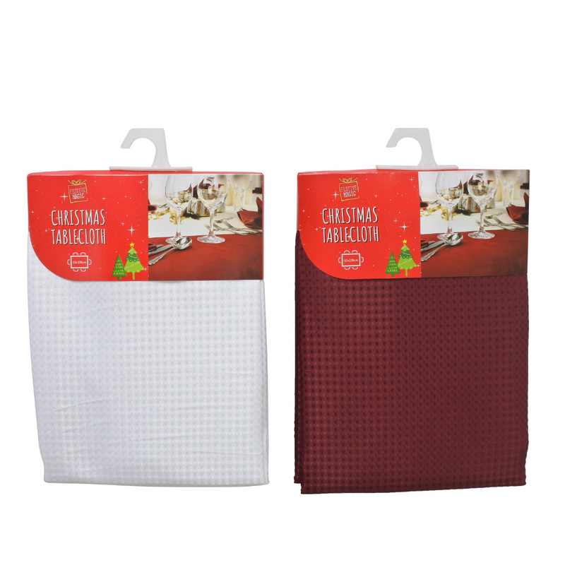 Table Cloth Jacquard 132x228cm Assorted