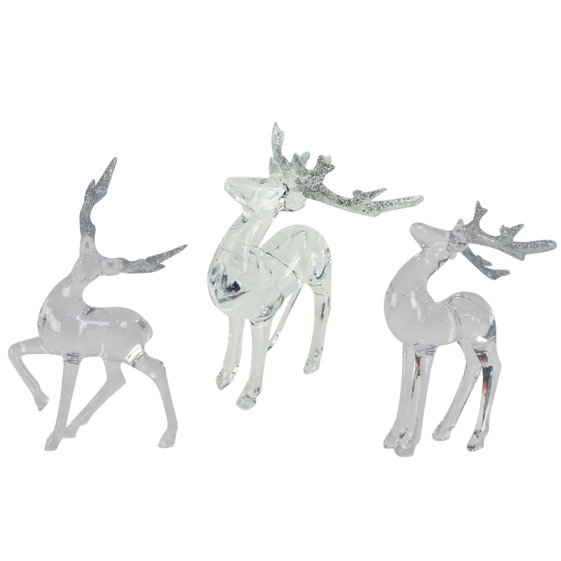 Table Decor Acrylic Reindeer