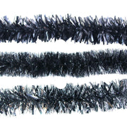 Ronis Tinsel 2m Black and Silver