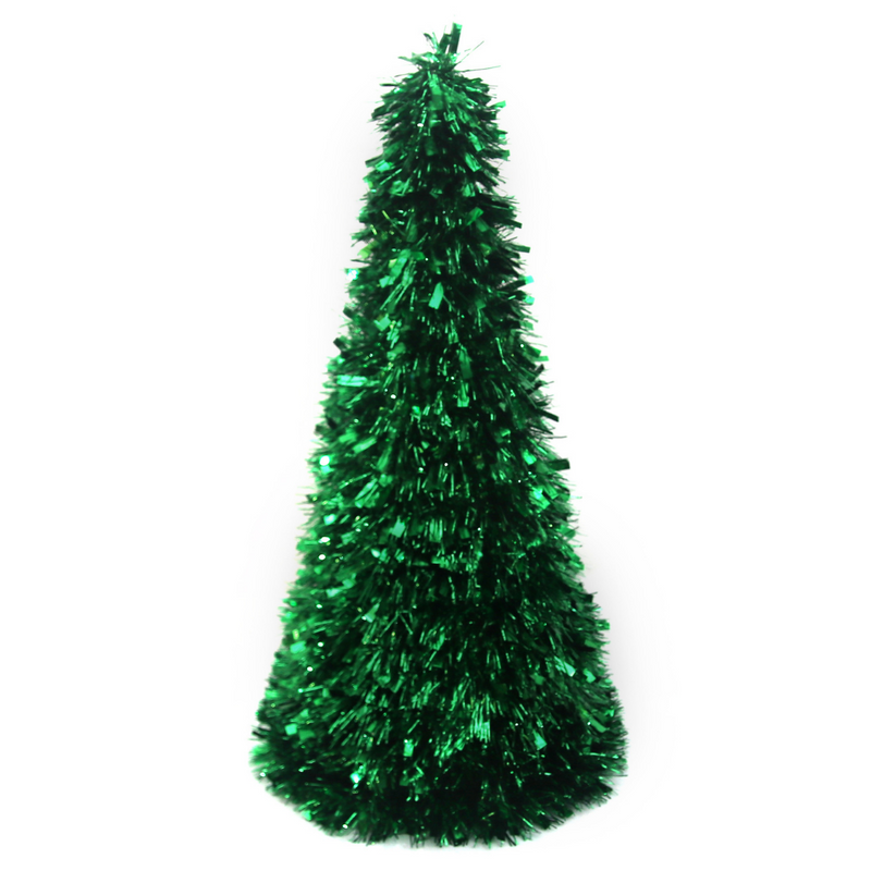 Ronis Tinsel Tree 48cm Green