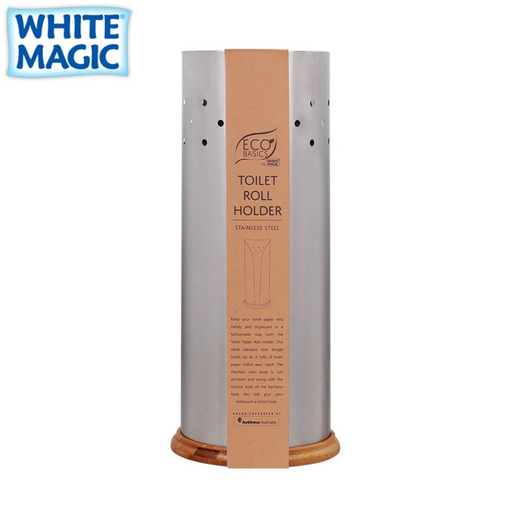Eco Basics Toilet Roll Holder Stainless Steel