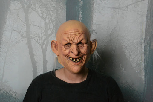 Toothless Scary Old Man Latex Mask