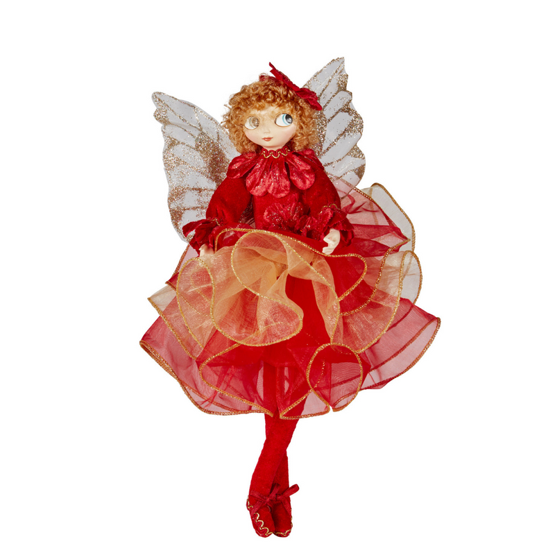 Traditional Fairy Red Gold 30cm