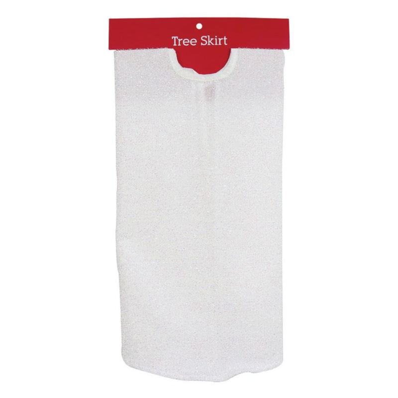 RONIS TREE SKIRT IRIDESCENT TINSEL 100CM