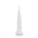 White Bullet Candles Pack Of 12