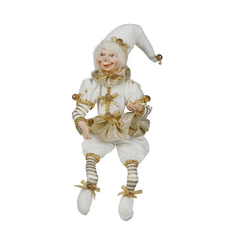 White Gold Elf 35cm