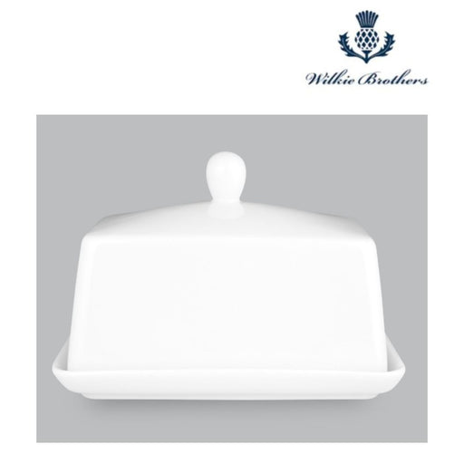 Wilkie Brothers Butter Dish New Bone 16x11cm