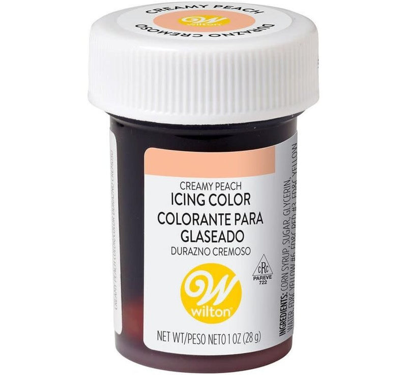 Creamy Peach Icing Colour 1oz 