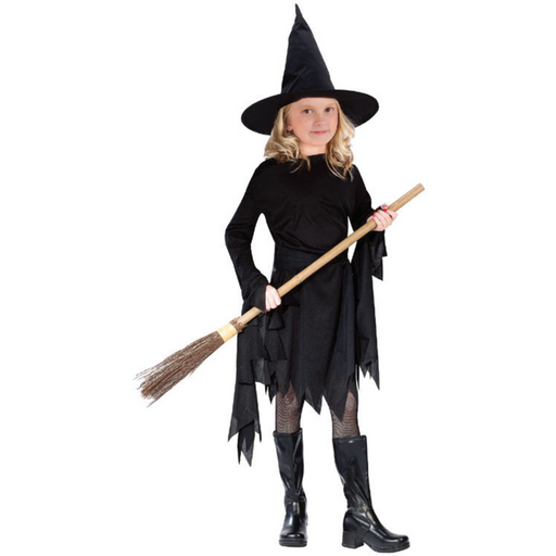 Ronis Witch Girls Basic Costume Black