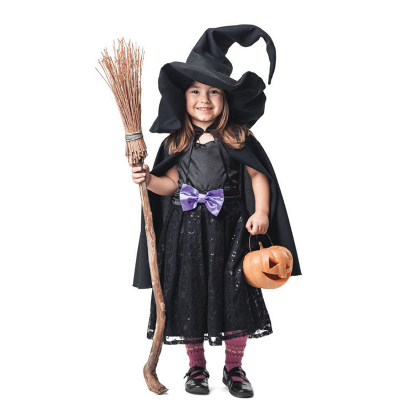 RONIS WITCH SET GIRLS COSTUME