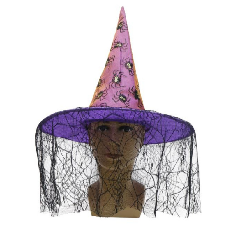 RONIS WITCHES HAT DELUXE WITH TRIM ASSORTED