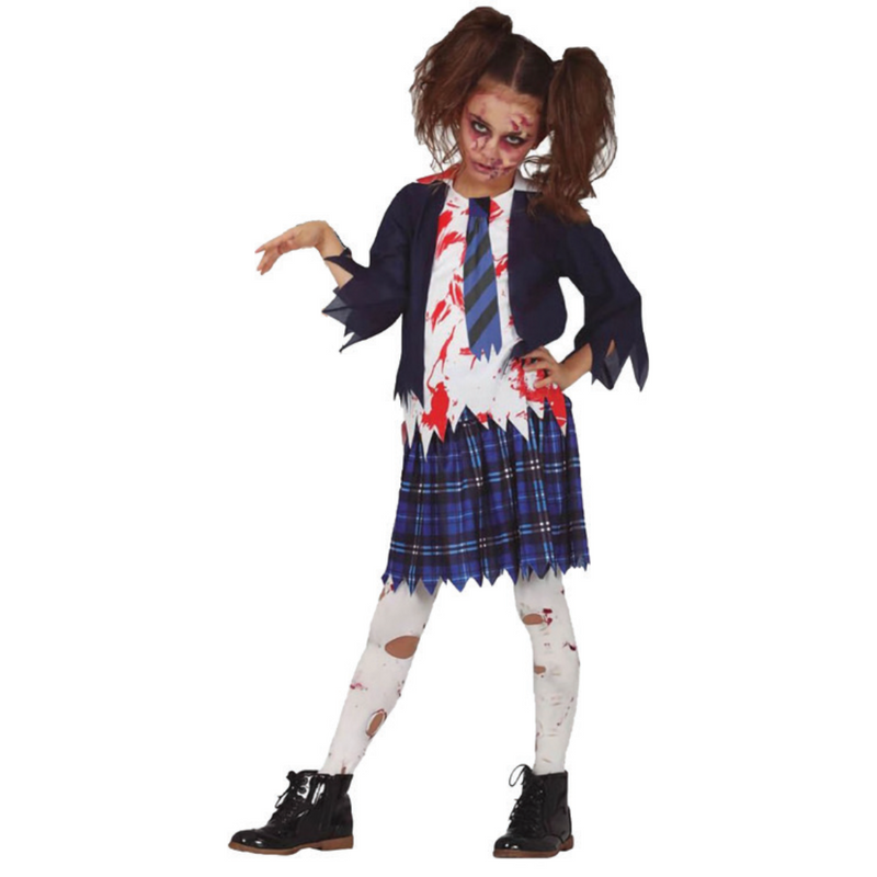 RONIS ZOMBIE STUDENT GIRLS COSTUME