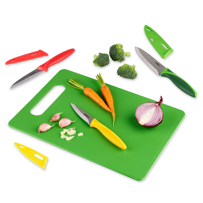 Zyliss Chopping Board and Knife Set 4pc 